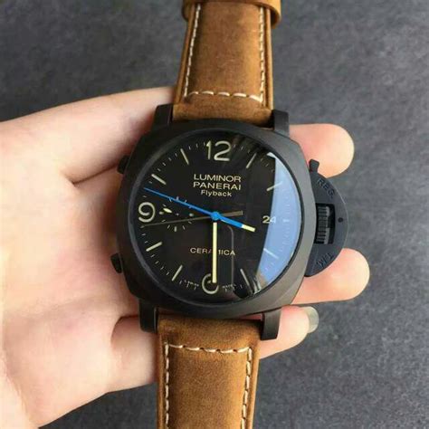 panerai 1950 flyback replica|are panerai watches real.